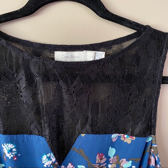 🌼 Costa Blanca dress with lace - Picture 2 of 3